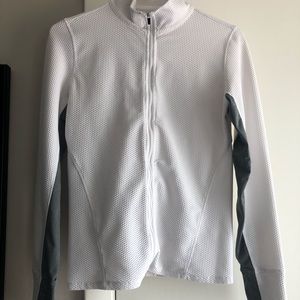 Calvin Klein Athletic Lightweight Jacket - Zip up athletic top white